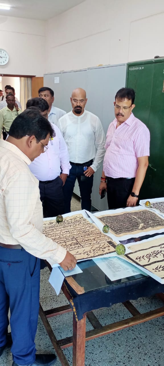 Visit of Additional Director General (Archaeology), ASI HQ, New Delhi
